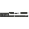 Obrazek Szafka Kuchenna Aria-Gr/Wh Anti Fingerprint 60dps-210 1f 3s