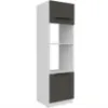 Obrazek Szafka Kuchenna Aria-Gr/Wh Anti Fingerprint 60dpm-210 2f