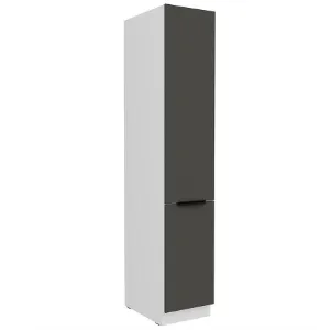 Obrazek Szafka Kuchenna Aria-Gr/Wh Anti Fingerprint 40dk-210 2f