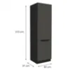 Obrazek Szafka Kuchenna Aria-Gr/Bl Anti Fingerprint 60dk-210 2f