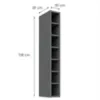 Obrazek Szafka Kuchenna 15g-108 Otw Antracyt