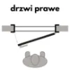 Obrazek Drzwi wewnętrzne LIZBONA PEŁNA 0*0 80P Biały