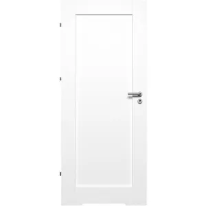 Drzwi wewnętrzne LIZBONA PEŁNA 0*0 60L Biały WC+PW