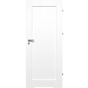 Obrazek Drzwi wewnętrzne LIZBONA PEŁNA 0*0 80P Biały WC+PW