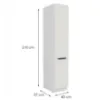 Obrazek Szafka Kuchenna Aria-Wh/Wh Anti Fingerprint 40dk-210 2f