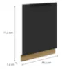 Obrazek Front Kuchenny Zm Aria-Bl/Ar Anti Fingerprint 713x596