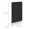 Obrazek Front Kuchenny Zm Aria-Bl/Wh Anti Fingerprint 713x446