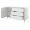Obrazek Komoda Lante  D 138 D3s Biały