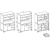 Obrazek Buffet Linda Cashmere 120 (SOLEA)