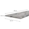 Obrazek Blat Marmur Cippolino 80cm/38mm