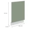 Obrazek Front Kuchenny Zm Aria-Sa/Wh Anti Fingerprint 570x446