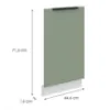 Obrazek Front Kuchenny Zm Aria-Sa/Wh Anti Fingerprint 713x446