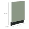 Obrazek Front Kuchenny Zm Aria-Sa/Bl Anti Fingerprint 570x446