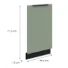 Obrazek Front Kuchenny Zm Aria-Sa/Bl Anti Fingerprint 713x446