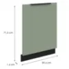 Obrazek Front Kuchenny Zm Aria-Sa/Bl Anti Fingerprint 713x596