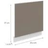Obrazek Front Kuchenny Zm Aria-Ta/Wh Anti Fingerprint 570x596