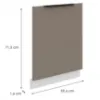 Obrazek Front Kuchenny Zm Aria-Ta/Wh Anti Fingerprint 713x596