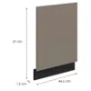 Obrazek Front Kuchenny Zm Aria-Ta/Bl Anti Fingerprint 570x446