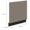 Obrazek Front Kuchenny Zm Aria-Ta/Bl Anti Fingerprint 570x596