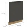 Obrazek Front Kuchenny Zm Aria-Gr/Ar Anti Fingerprint 713x596