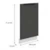 Obrazek Front Kuchenny Zm Aria-Gr/Wh Anti Fingerprint 713x446