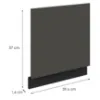 Obrazek Front Kuchenny Zm Aria-Gr/Bl Anti Fingerprint 570x596