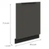 Obrazek Front Kuchenny Zm Aria-Gr/Bl Anti Fingerprint 713x596