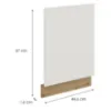 Obrazek Front Kuchenny Zm Aria-Wh/Ar Anti Fingerprint 570x446