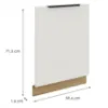 Obrazek Front Kuchenny Zm Aria-Wh/Ar Anti Fingerprint 713x596