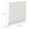 Obrazek Front Kuchenny Zm Aria-Wh/Wh Anti Fingerprint 570x596
