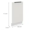 Obrazek Front Kuchenny Zm Aria-Wh/Wh Anti Fingerprint 713x446
