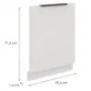 Obrazek Front Kuchenny Zm Aria-Wh/Wh Anti Fingerprint 713x596