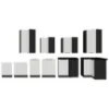 Obrazek Front Kuchenny Zm Aria-Wh/Bl Anti Fingerprint 570x596