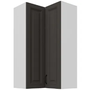 Obrazek Szafka kuchenna Stilo grafit mat/biały 60x60 GN-108 2F (90°)