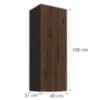 Obrazek Szafka kuchenna Monza orzech okapi 40G-108 1F