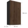 Obrazek Szafka kuchenna Monza orzech okapi 60G-108 1F