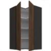 Obrazek Szafka kuchenna Monza orzech okapi 60x60 GN-108 2F (90°)
