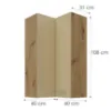 Obrazek Szafka kuchenna artisan cappucino 60x60 GN-108 2F (90°)