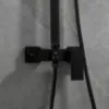 Obrazek System wannowo-natryskowy Remi X 1-F czarny