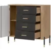 Obrazek Komoda Dante Dt08 Dąb Cremona/Antracyt