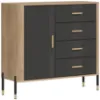 Obrazek Komoda Dante Dt08 Dąb Cremona/Antracyt
