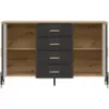 Obrazek Komoda Dante Dt09 Dąb Cremona/Antracyt