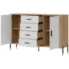 Obrazek Komoda Dante Dt09 Dąb Cremona/Biały