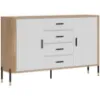 Obrazek Komoda Dante Dt09 Dąb Cremona/Biały