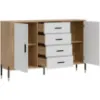 Obrazek Komoda Dante Dt09 Dąb Cremona/Biały
