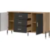 Obrazek Komoda Dante Dt06 Dąb Cremona/Antracyt
