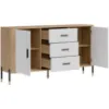 Obrazek Komoda Dante Dt06 Dąb Cremona/Biały