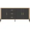 Obrazek Komoda Dante Dt07 Dąb Cremona/Antracyt