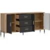 Obrazek Komoda Dante Dt07 Dąb Cremona/Antracyt
