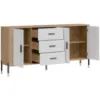 Obrazek Komoda Dante Dt07 Dąb Cremona/Biały
